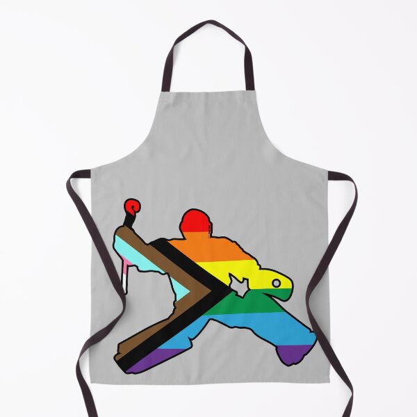 Item preview, Field Hockey Goalie: Queer Pride designed and sold by Zia Frazier.
