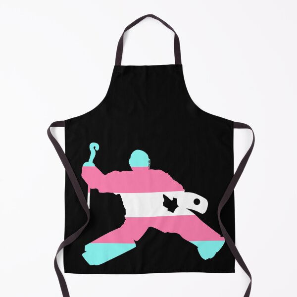Item preview, Portero de hockey sobre hierba: orgullo trans designed and sold by Zia Frazier.