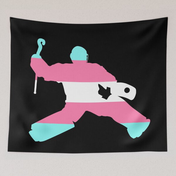 Item preview, Field Hockey Goalie: Trans Pride designed and sold by Zia Frazier.