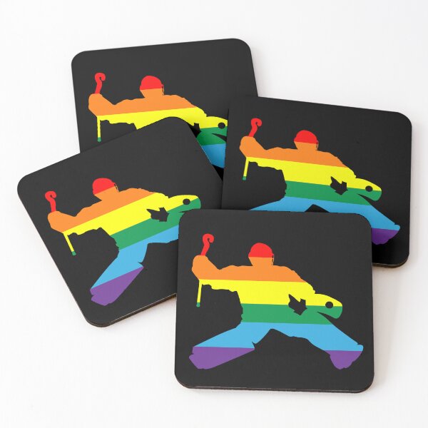 Item preview, Field Hockey Goalie: Gay Pride designed and sold by Zia Frazier.