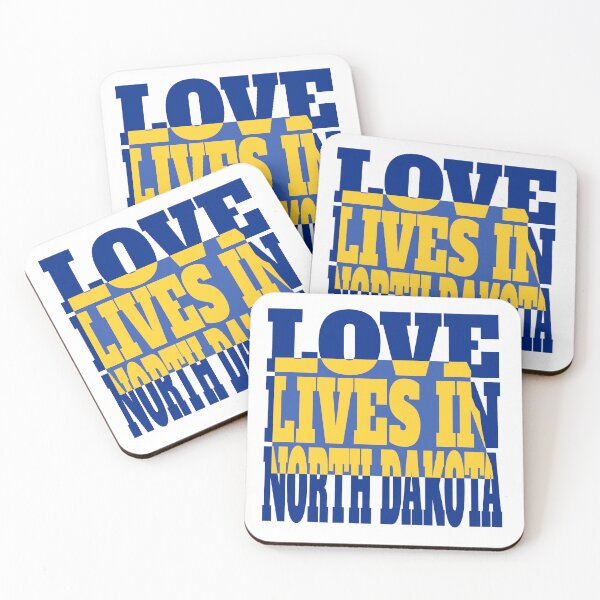 Item preview, Love Lives in North Dakota designed and sold by DonDota.