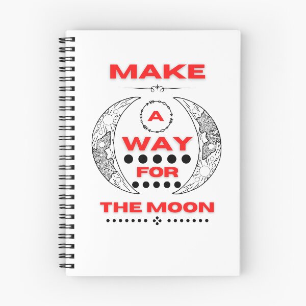 Item preview, Make  a way for the moon  designed and sold by MECHKOUR Art.