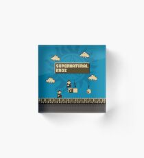 Supernatural Bros. Acrylic Block