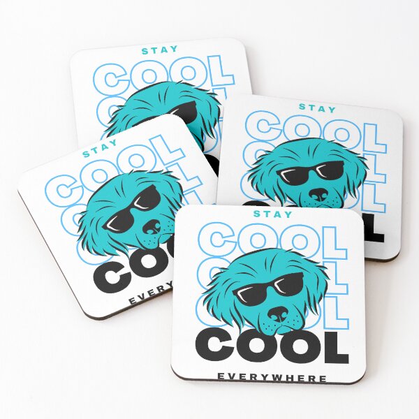 Item preview, COOL DOG STICKER designed and sold by ATLANTICSHOOP.