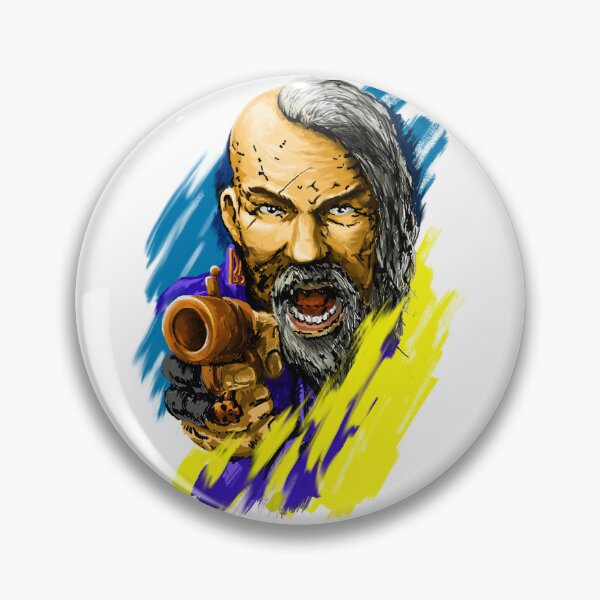 Item preview, Ukrainian Hero Bandera, Ukrainian Cossack Warrior, Ukraine Flag designed and sold by Digi Artworks Store.