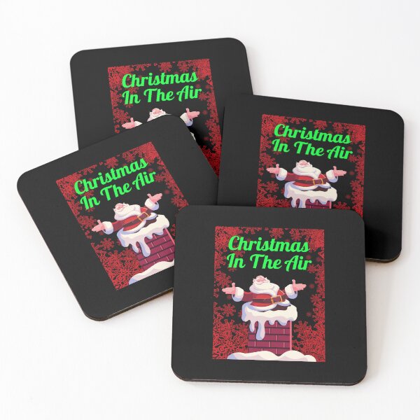 Item preview, Christmas In The Air Santa Chimney designed and sold by teewearstyle.