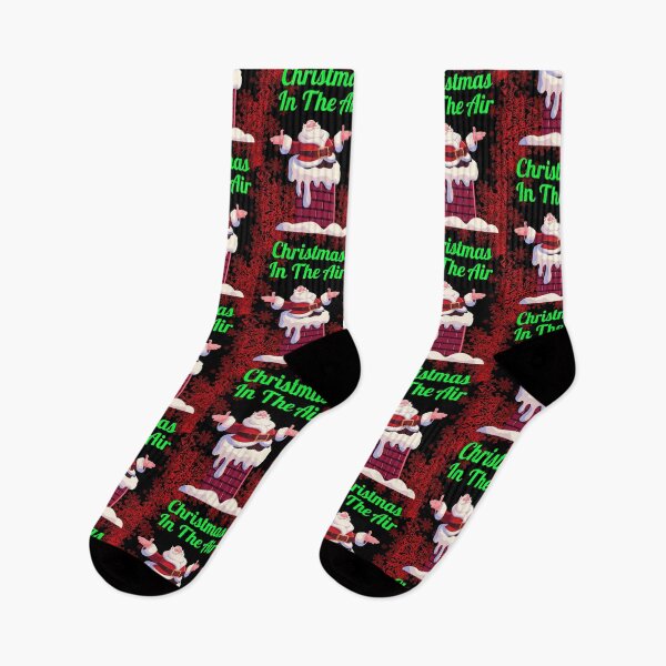 Item preview, Christmas In The Air Santa Chimney designed and sold by teewearstyle.