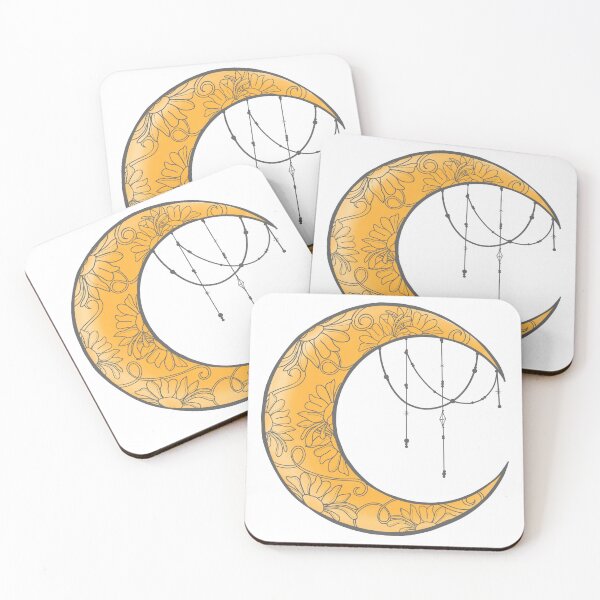 Item preview, Orange & Gray Crescent designed and sold by lezell.