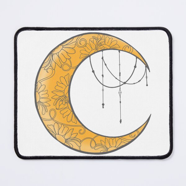 Item preview, Orange & Gray Crescent designed and sold by lezell.