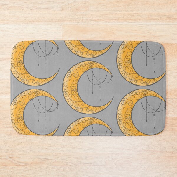 Item preview, Orange & Gray Crescent designed and sold by lezell.