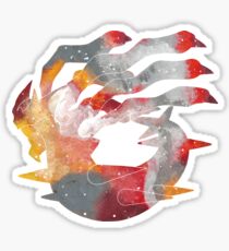 Giratina Nebula Art Sticker