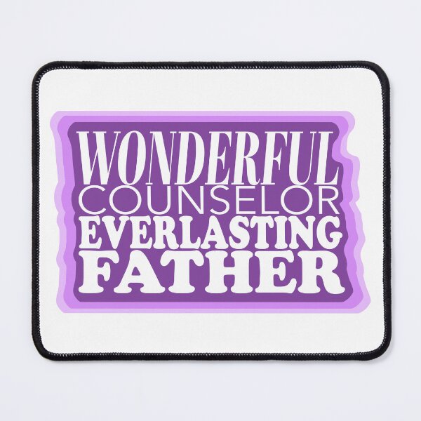 Item preview, Wonderful, Counselor, Everlasting Father designed and sold by L-Designz.