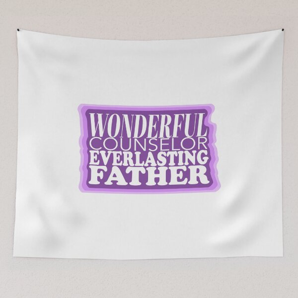 Item preview, Wonderful, Counselor, Everlasting Father designed and sold by L-Designz.
