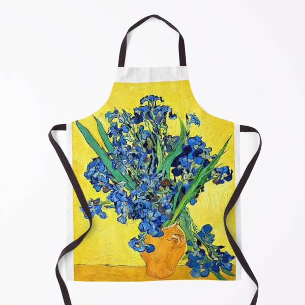 Aperçu de l'œuvre Belle peinture de fleurs d'iris par Van Gogh créée et vendue par Link2Link.
