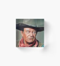 John Wayne Acrylic Block