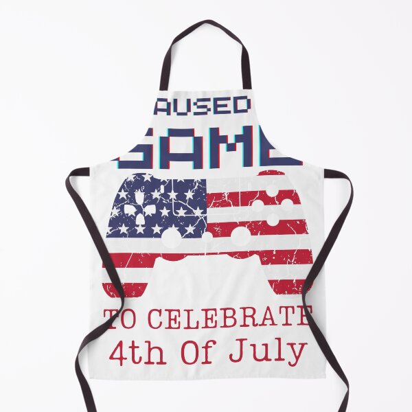 Item preview, 4th Of July Gamer - I Paused My Game To Celebrate 4th Of July designed and sold by WordArtDesign.