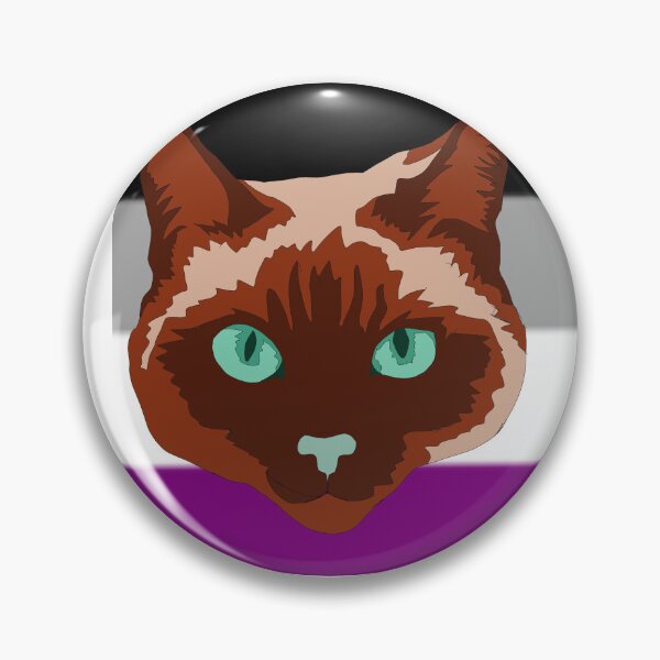 Item preview, Asexual red point  Siamese cat  designed and sold by LeahcarsArt.