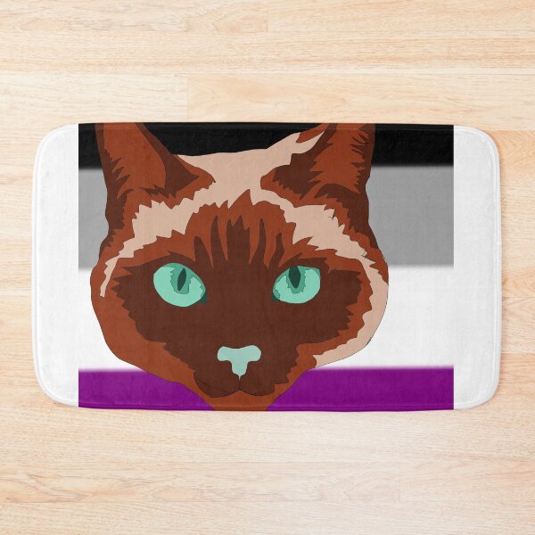 Item preview, Asexual red point  Siamese cat  designed and sold by LeahcarsArt.