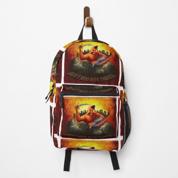 Aperçu de l'œuvre Cosaque ukrainien, ne plaisante pas avec l'Ukraine, l'Ukraine est forte créée et vendue par Digi Artworks Store.