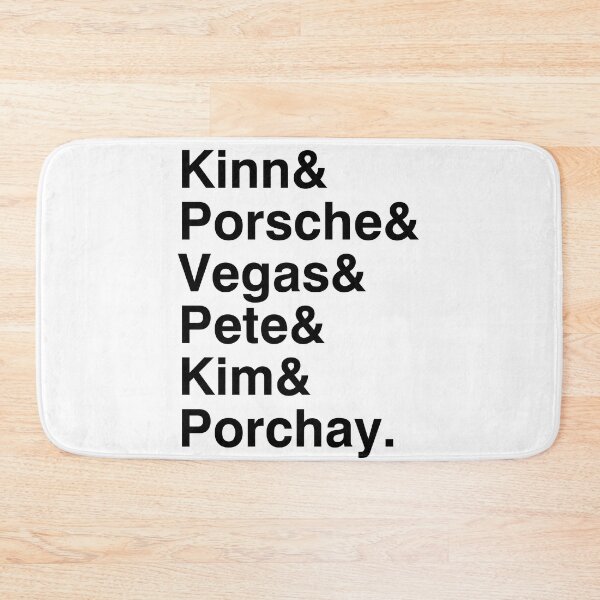 Item preview, kinnporsche thailand bl t-shirt black&white  designed and sold by euphoria vibes.