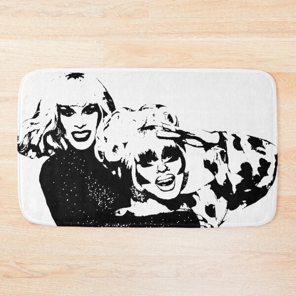 Item preview, Trixie and Katya Piggy Back b/w designed and sold by KMGraphics99.