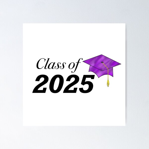 Item preview, Class of 2025 - Purple Cap designed and sold by Disparate Thoughts.