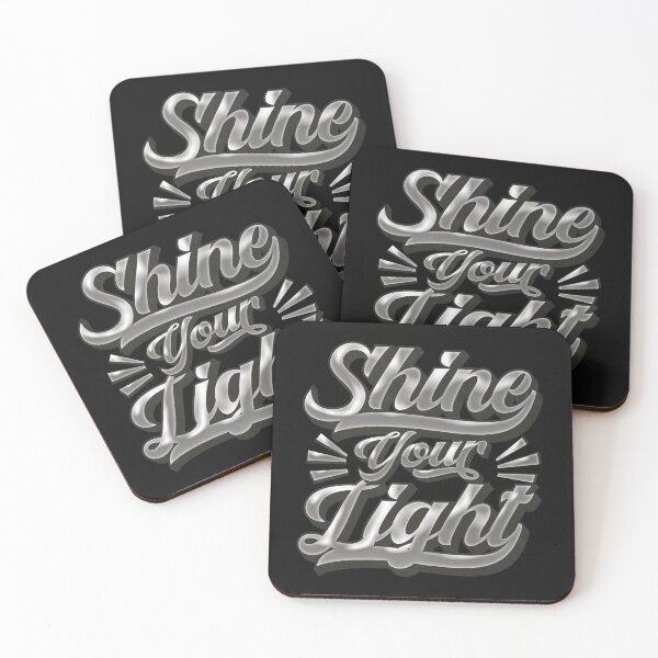 Item preview, Shine your light - inspirational Quote designed and sold by VichallanStudio.