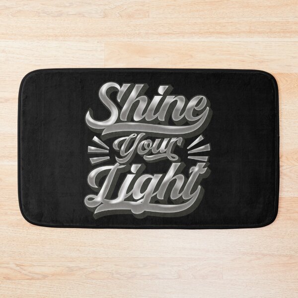 Item preview, Shine your light - inspirational Quote designed and sold by VichallanStudio.