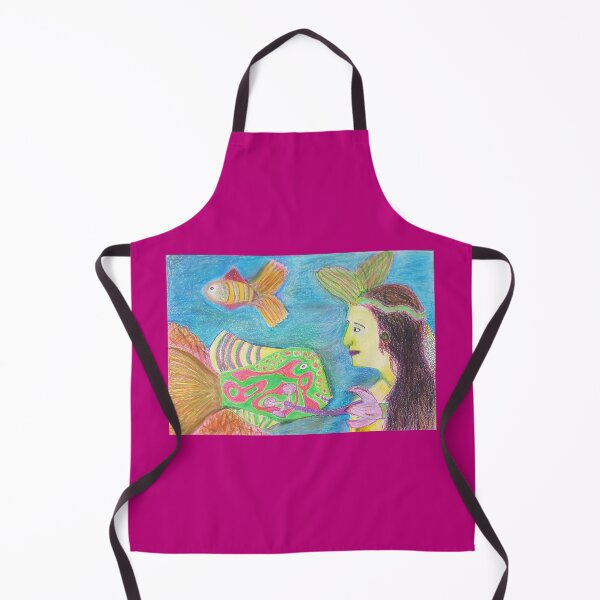 Item preview, Underwater scene with mermaid designed and sold by thalasson.