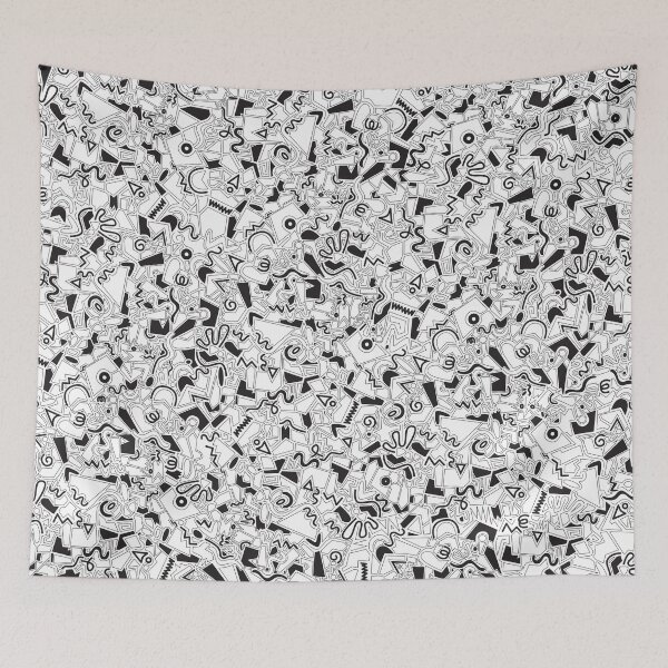 Item preview, Monocromo de los 80 designed and sold by LillaDesigns.