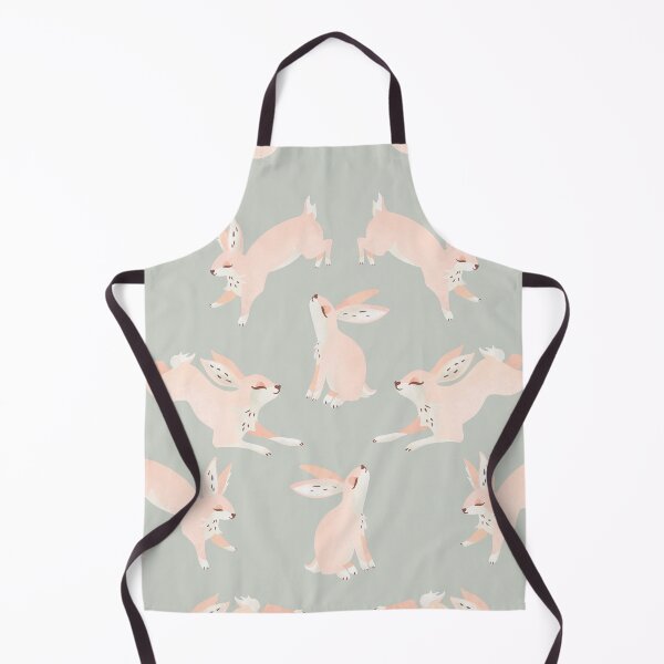 Item preview, "Dreamy Bunny" Cute & Playful Rabbit Pattern designed and sold by The Whiskey Ginger Design Shop.