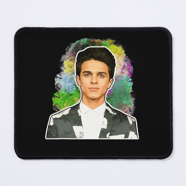 Item preview, The Great Retro Halloween Brent Rivera Portrait Artwork Cute Photographic designed and sold by AbbyMedleyRix.