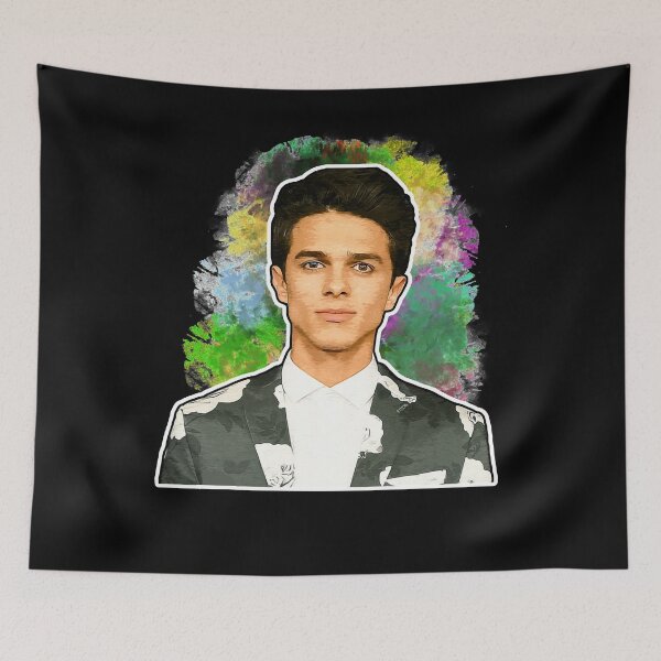Item preview, The Great Retro Halloween Brent Rivera Portrait Artwork Cute Photographic designed and sold by AbbyMedleyRix.