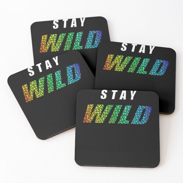 Item preview, The Great Retro Stay Wild Exclusive Ben Azelart Photographic designed and sold by AbbyMedleyRix.