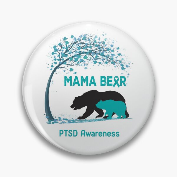 Artikelvorschau, Mama Bear PTSD-Bewusstsein entworfen und verkauft von Mnrshirley.