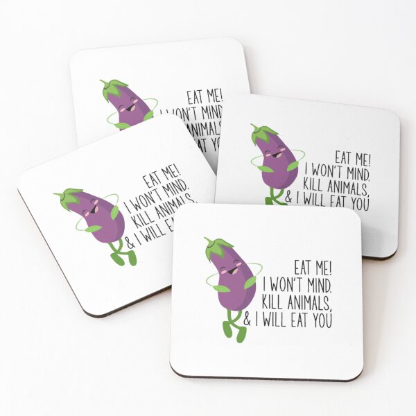 Item preview, Animals Are Not Ingredients Eggplant designed and sold by NhamDan.