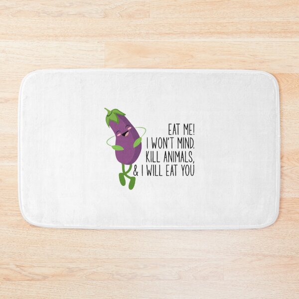 Item preview, Animals Are Not Ingredients Eggplant designed and sold by NhamDan.