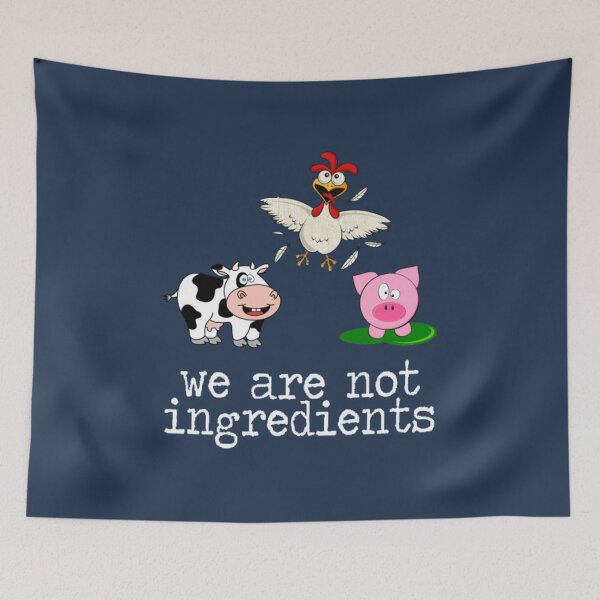 Item preview, Animals Arent Ingredients Vegan Animal Rights designed and sold by NhamDan.