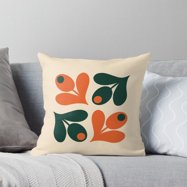 Item preview, Retro Flower - Orange and green designed and sold by VBNART.