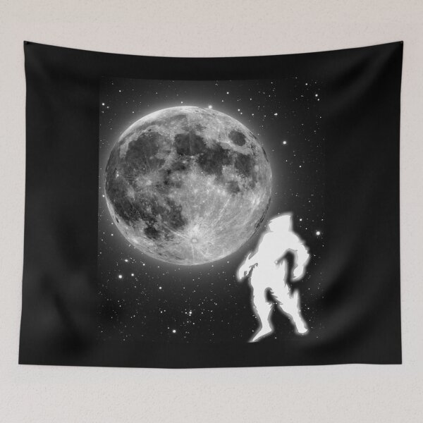 Item preview, Moon in the eyes of aliens designed and sold by Dsn-art-1hicham.