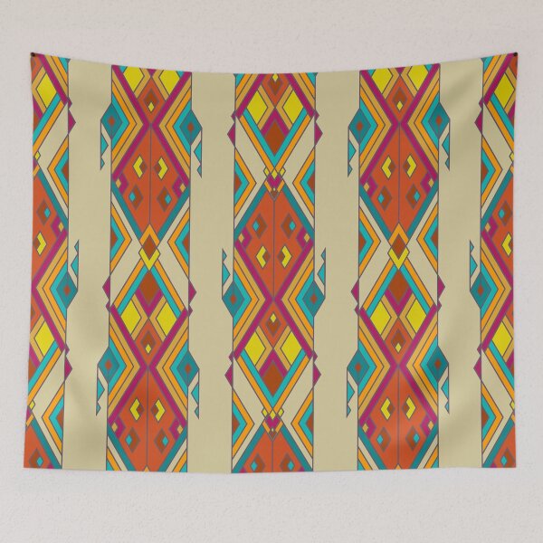 Item preview, Vintage ethnic tribal aztec ornament  designed and sold by Somberlain.