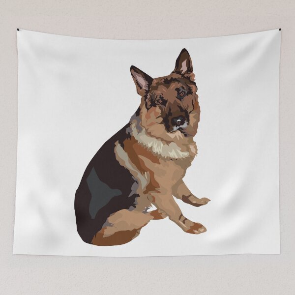 Item preview, German Shepherd, Alsatian designed and sold by Anne Cakebread.