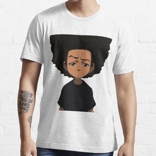 The Boondocks Huey Freeman T Shirt For Sale By Naythe77 Redbubble