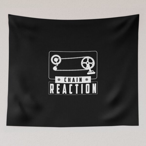 Item preview, Chain Reaction Funny Bicycle Biking Cyclist Cycling Classic T-Shirt designed and sold by ayeshadanaqws.