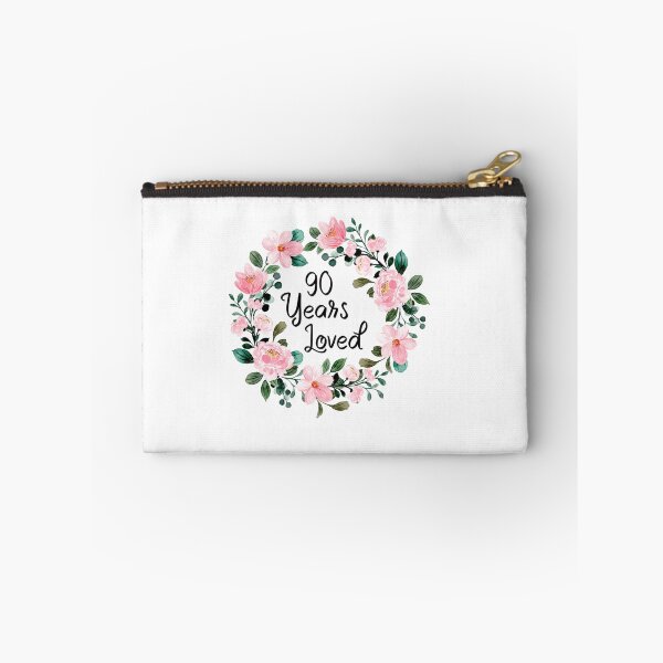 Item preview, 90 Years Loved Men Women 90 Years Old Floral 90th Birthday designed and sold by Erik44a.