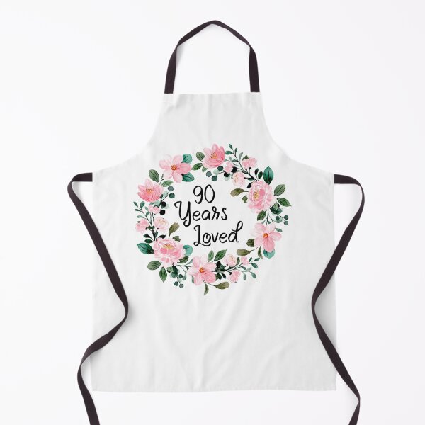 Item preview, 90 Years Loved Men Women 90 Years Old Floral 90th Birthday designed and sold by Erik44a.