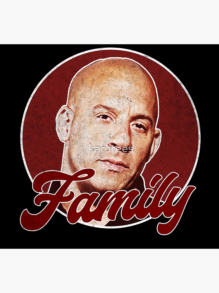 "Vin Diesel Family Meme" Poster for Sale by karutees Redbubble