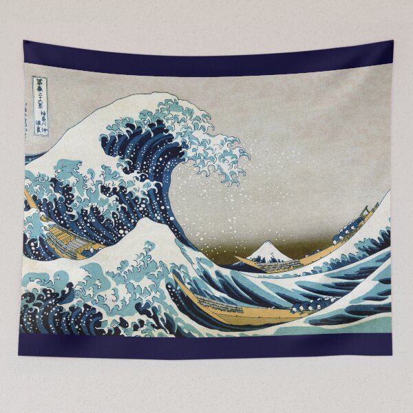 Item preview, The great wave, famous Japanese artwork designed and sold by aapshop.