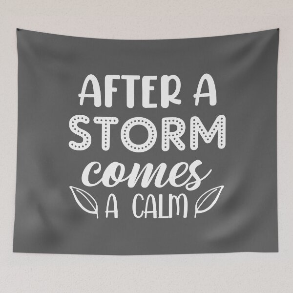 Item preview, After a storm comes A calm stranger things t-shirt  designed and sold by MONDART.