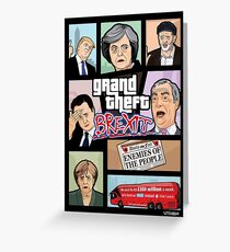 GTA: Brexit Greeting Card